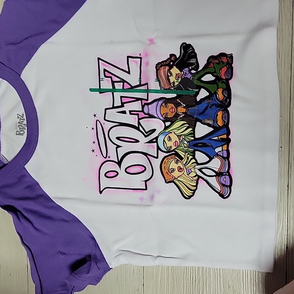 Women's Bratz dolls crop top